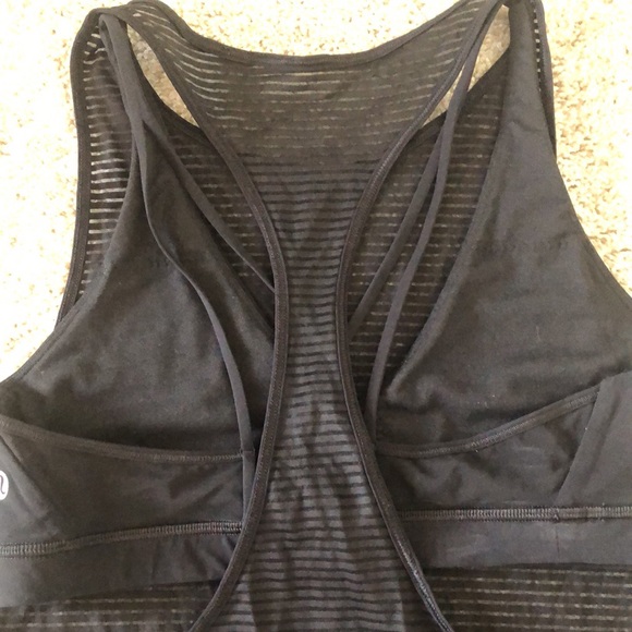 Lululemon Fully Flexed 2 in 1 Sports Bra - Black - Picture 7 of 8